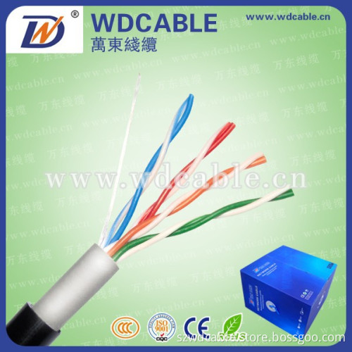 data communication outdoor waterproof cat 6 cable